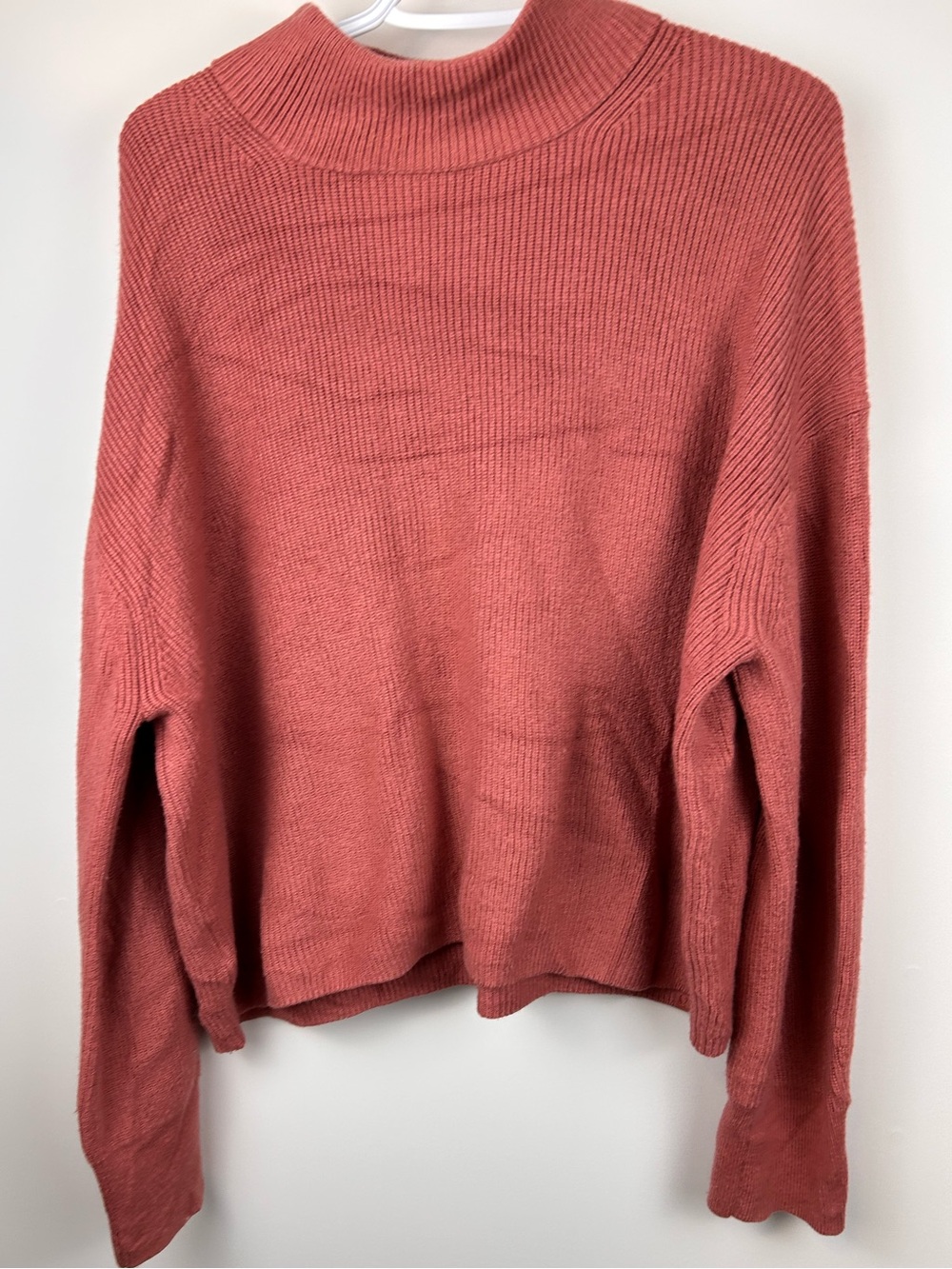 lululemon Merino Wool Blend Oversized Sweater Briar Rose Size 12 - Picture 3 of 14